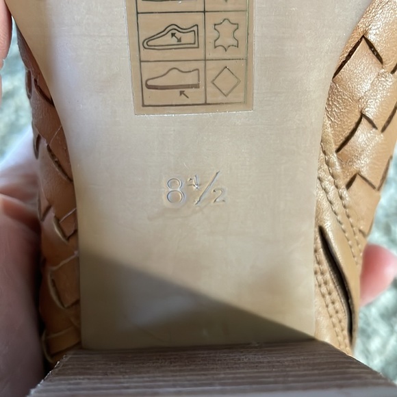 Madewell Harper Mule in Woven Leather, Style #L0793, sz 8.5 - Picture 10 of 11